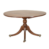 19th Century English Regency Style Tilt Top Table