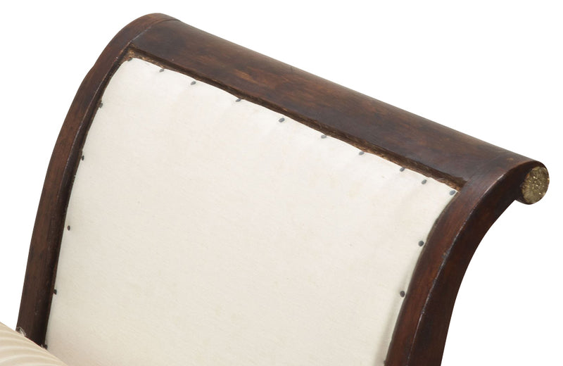 Antique day bed méridienne in mahogany French 19th Century Period empire - French antique furniture