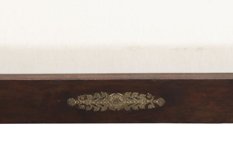 Antique day bed méridienne in mahogany French 19th Century Period empire - French antique furniture