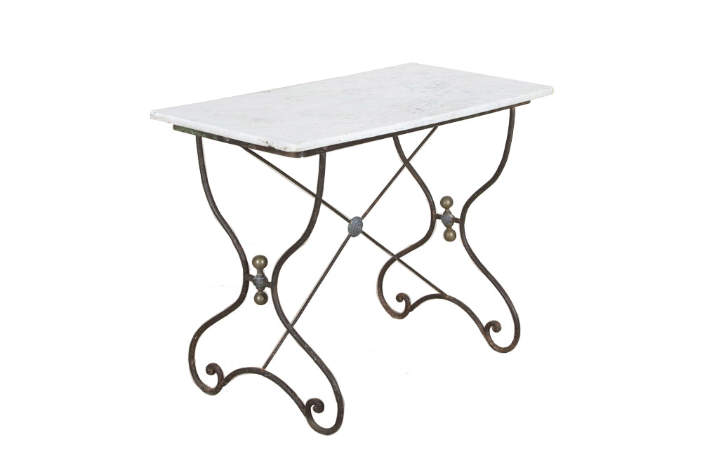 Beautiful 19th Century French patisserie presentation table.