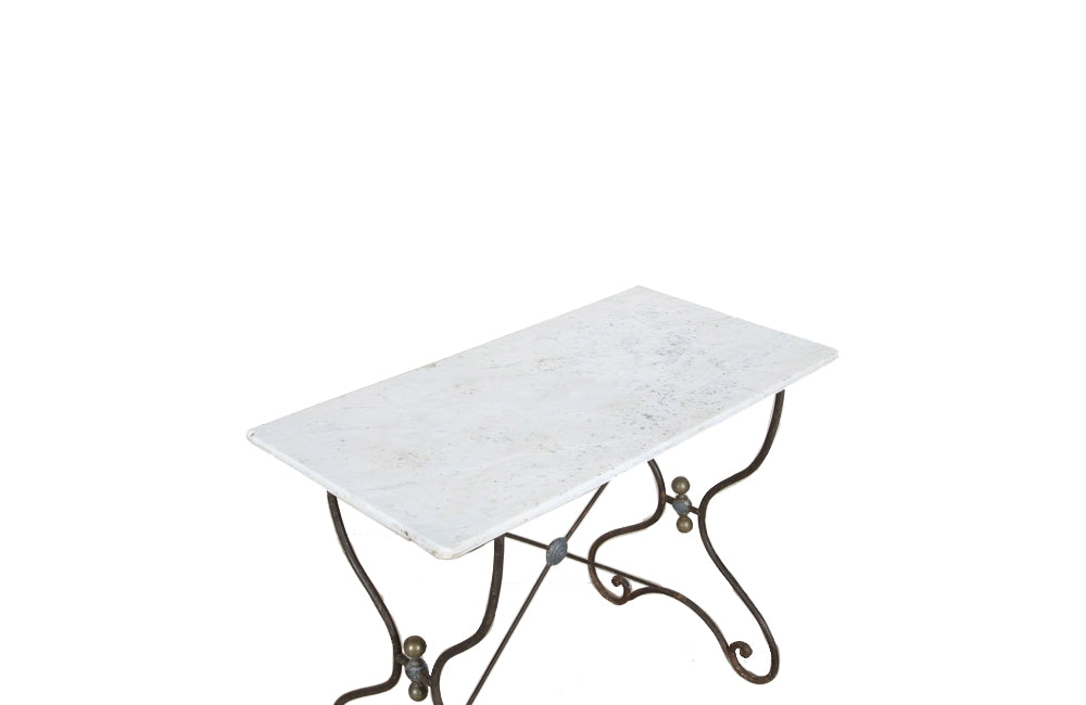 Beautiful 19th Century French patisserie presentation table.