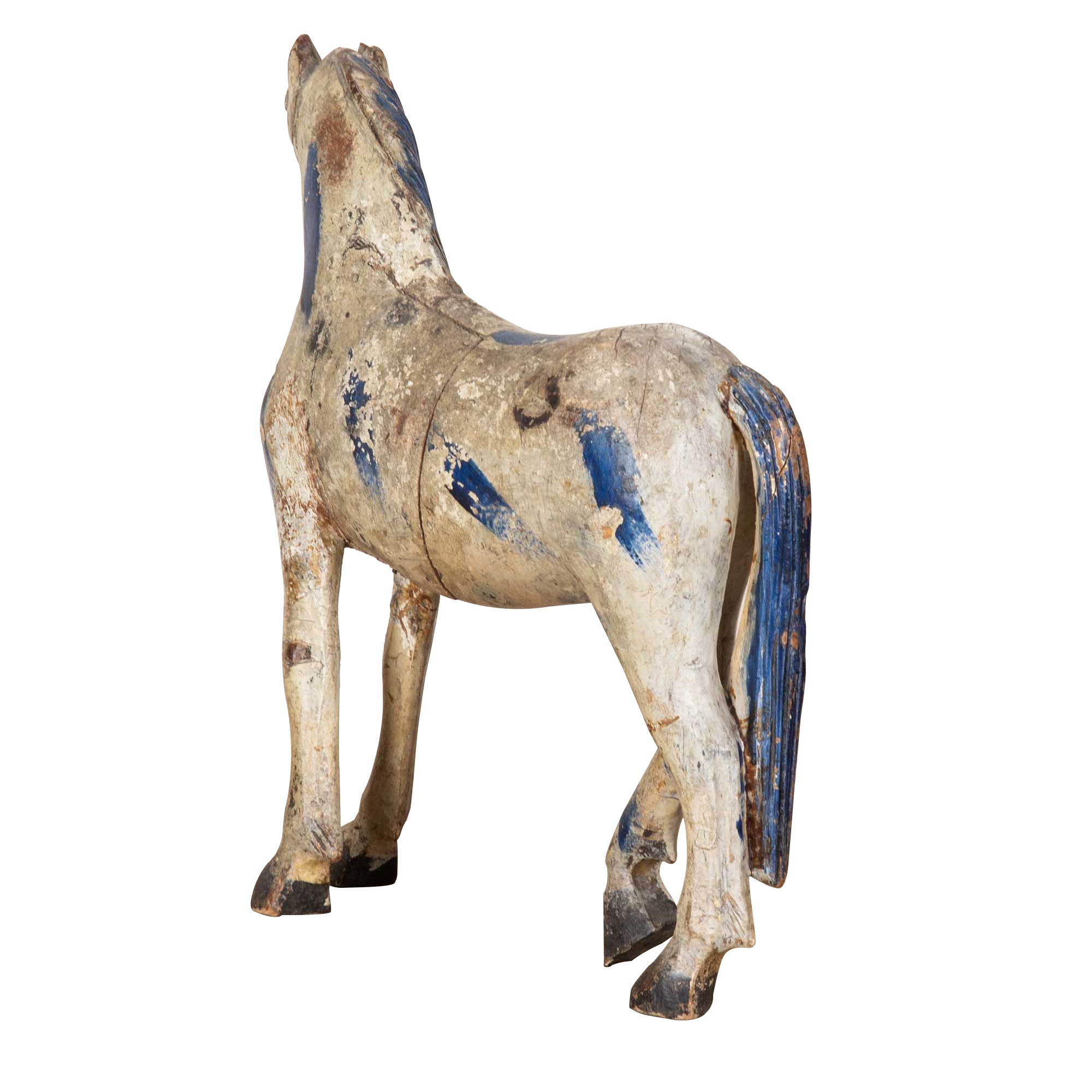 19th Century Swedish Folk Art Horse
