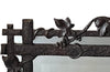 19th century black forest carved frame mirror