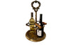 Decorative late 19th Century brass wine bottle holder from an old French brasserie.