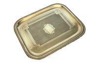 19th Century French brass tray.