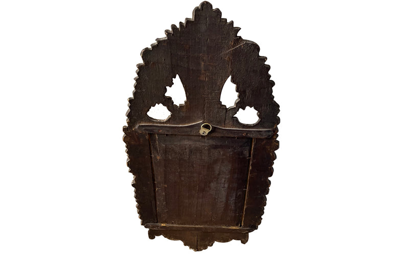 Antique french mirror giltwood marriage mirror 19th Century - French antiques