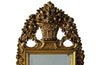 Antique french mirror giltwood marriage mirror 19th Century - French antiques