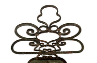 Late 19th Century French Belle Époque Iron Umbrella Stand 