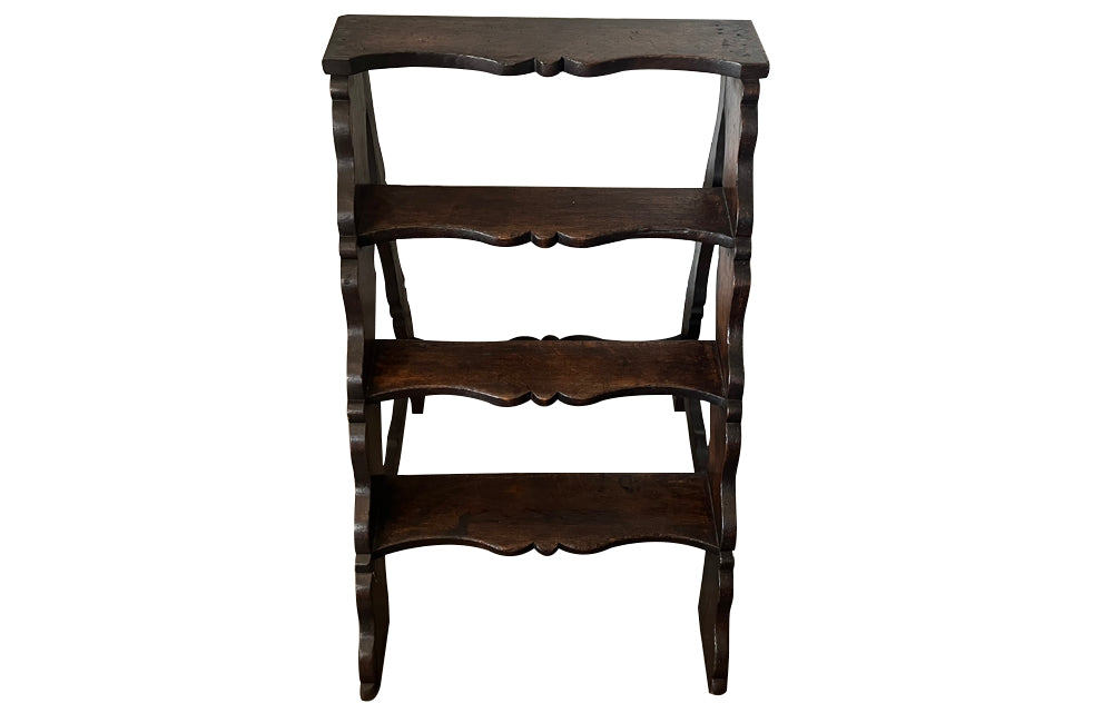 19th Century French country library steps