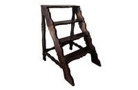 19th Century French country library steps