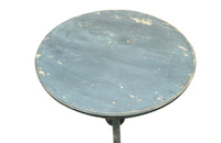 19th century Swedish or Scandinavian round table on a turned central pedestal with a tripod base