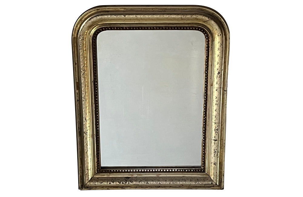 Small and elegant 19th Century French Louis Philippe mirror