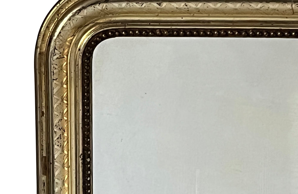 Small and elegant 19th Century French Louis Philippe mirror