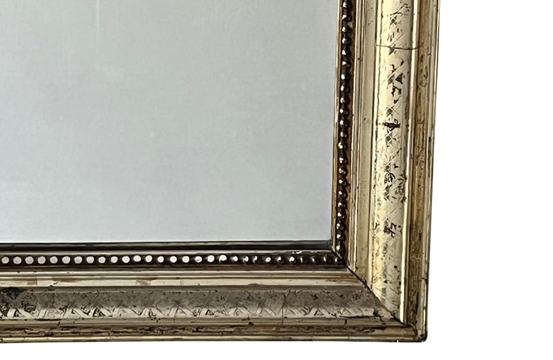 Small and elegant 19th Century French Louis Philippe mirror