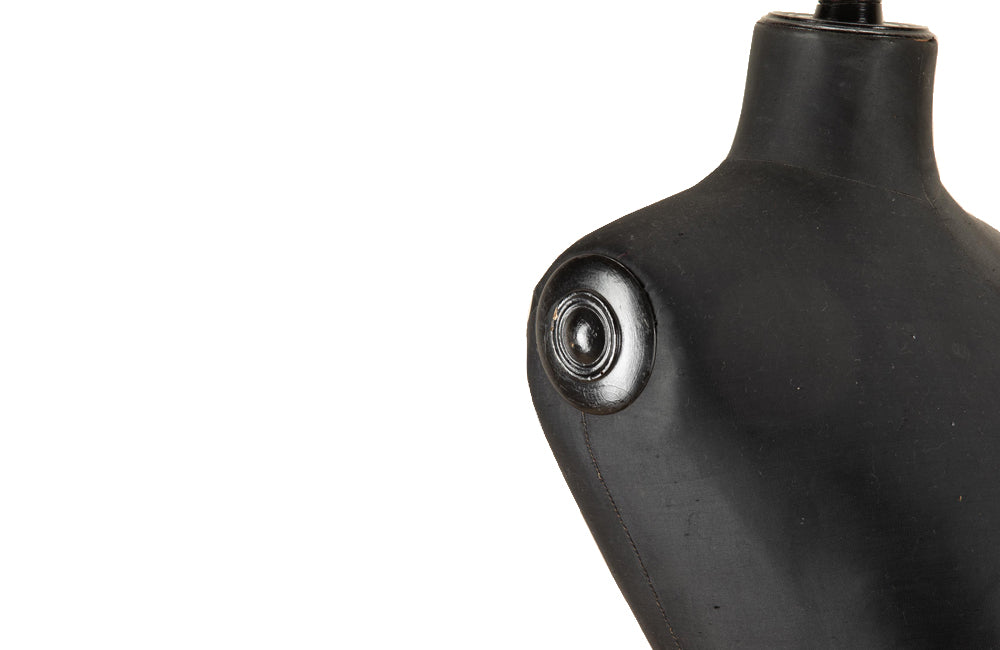 19th Century French Countertop Wasp Waist Mannequin