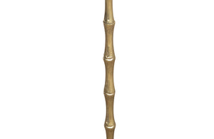 Mid Century Floor Lamp - Faux Bamboo Brass - Maison Bagues - French Antiques - AD & PS Antiques