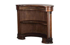 Stylish, early 20th century French oak counter or bar in the Empire style 