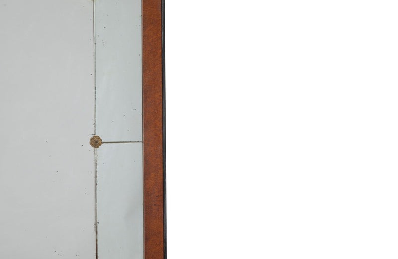 Large 20th Century Amboyna Mirror - Antique French Mirror