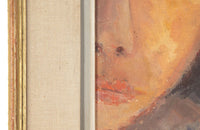 20th Century French Modernist Painting 'Cats Eyes' by Louis Arnoux