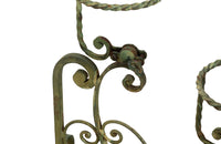 20th century decorative iron plant stands - Antique metal plant stands