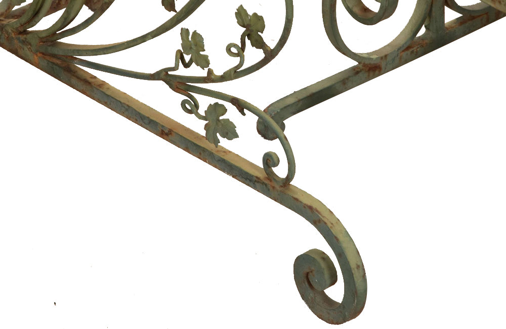 20th century decorative iron plant stands - Antique metal plant stands