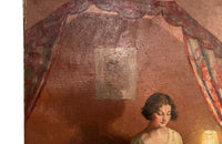 'WOMAN READING' BY CLOTILDE AVY-PREGNIARD