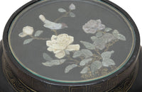 Mid-20th Century Chinese black lacquer end or low table.