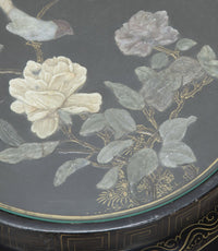 Mid-20th Century Chinese black lacquer end or low table.