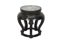 Mid-20th Century Chinese black lacquer end or low table.
