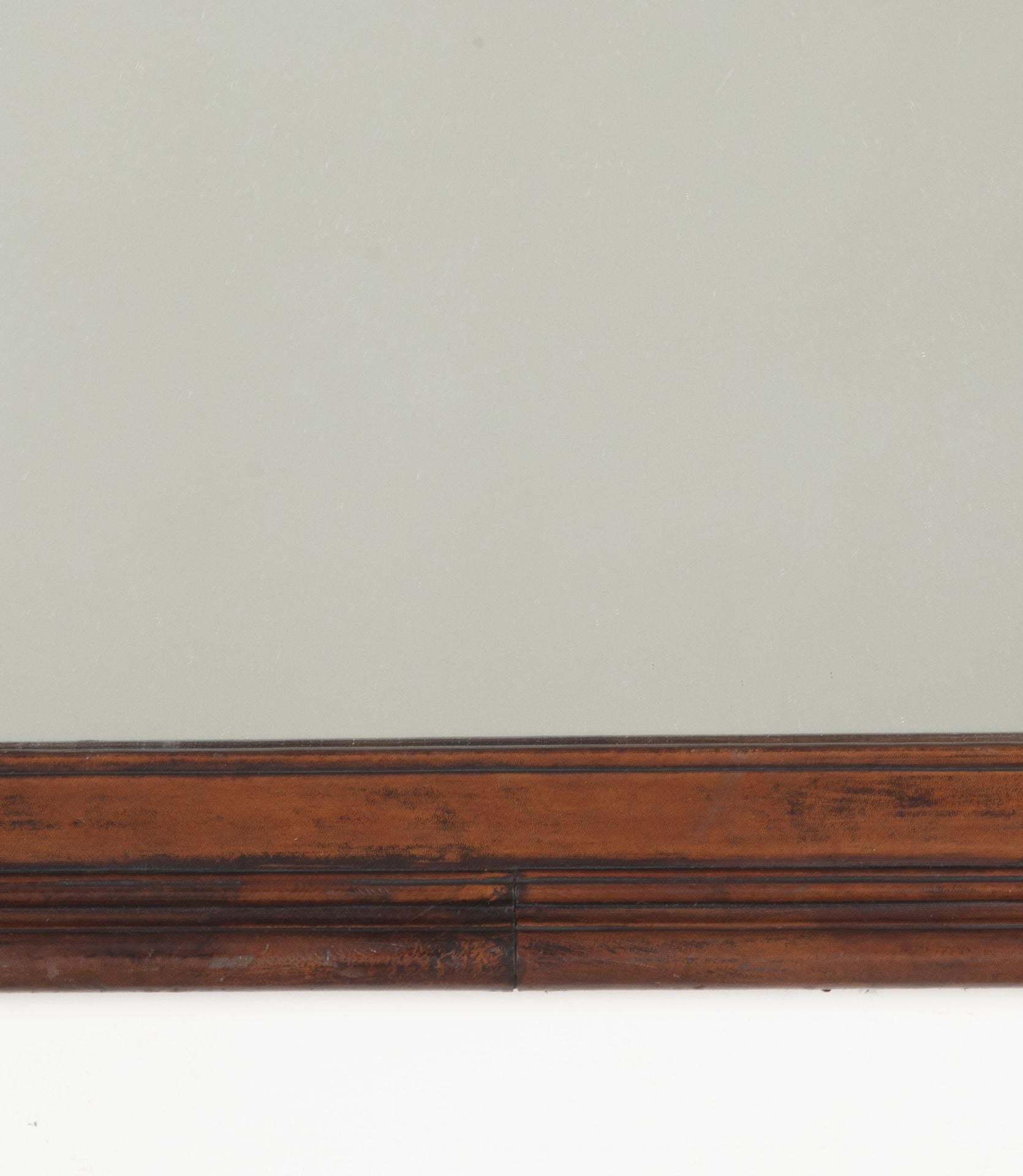 Over mantle mirror in the empire style French mid-20th century. Antique French Mirrors