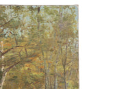 20TH CENTURY FRENCH OIL ON CANVAS PAINTING 'FOREST LANDSCAPE'