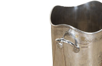 20th Century French silver plate champagne bucket.