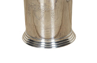 20th Century French silver plate champagne bucket.