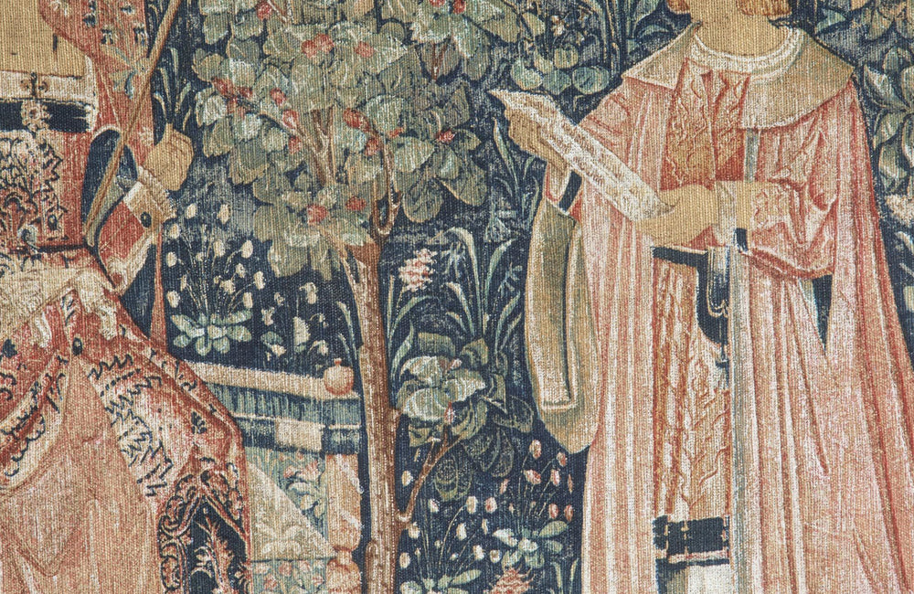 20th Century French Printed Tapestry 'Le Lecture'