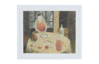 20TH CENTURY FRENCH OIL PAINTING 'THE COOK'