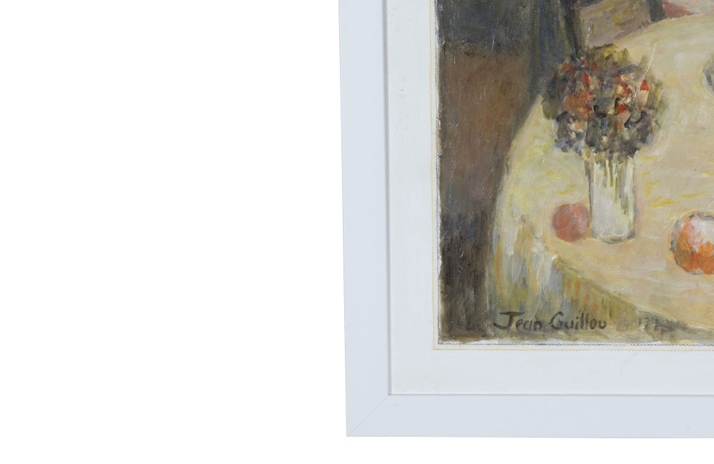 20TH CENTURY FRENCH OIL PAINTING 'THE COOK'