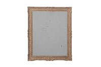 Beautiful, heavy French carved Montparnasse framed mirror with lovely old mirror glass.