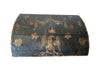 Beautiful early 19th century Normandy painted marriage coffer box