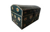 Beautiful early 19th century Normandy painted marriage coffer box