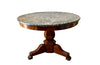 Antique table - Antique Gueridon made from Mahogany and marble - French Antique Furniture
