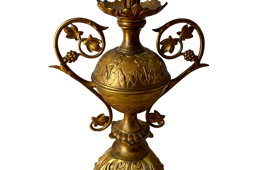 Antique candelabra in brass - French Antiques