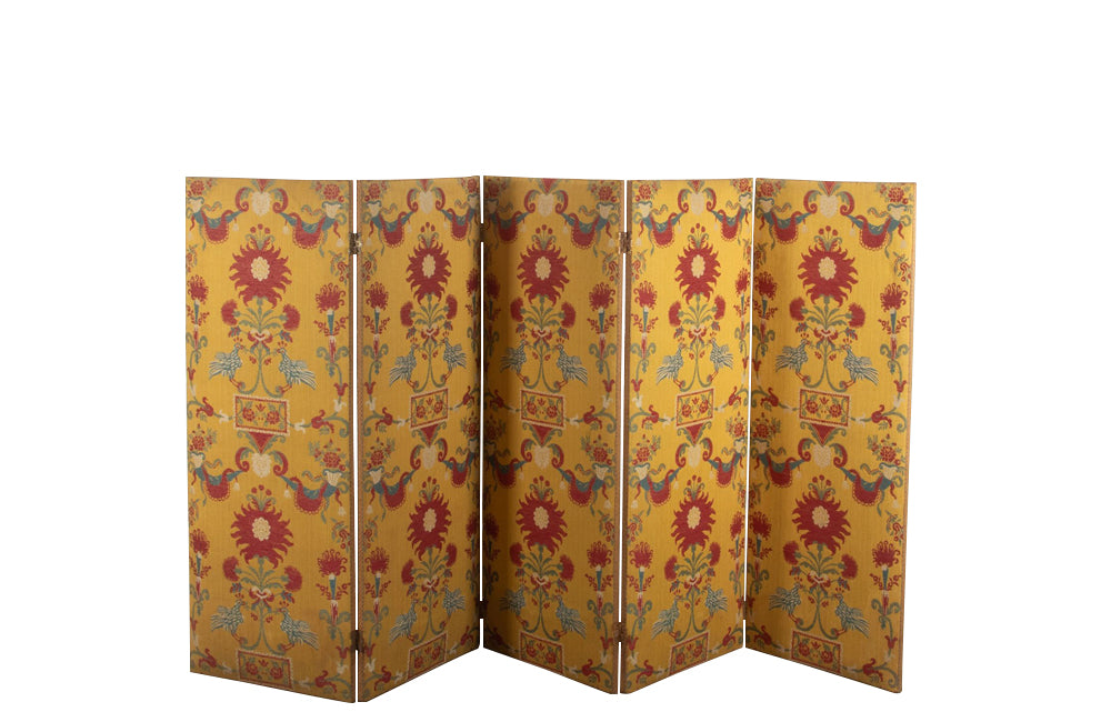 Woven Suzani Five Fold Screen - Decorative Antique Furniture – AD & PS ...