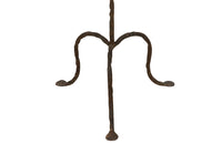 Chic Mid-Century Spanish iron cocktail table.