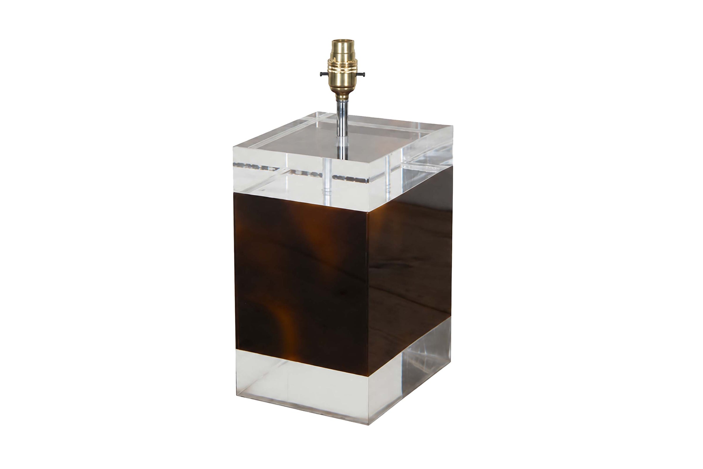Mid-Century Italian Albrizzi Style Lucite Table Lamp