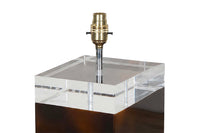 Mid-Century Italian Albrizzi Style Lucite Table Lamp