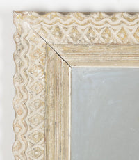 FRENCH SIGNED BOUCHE CARVED FRAMED MIRROR