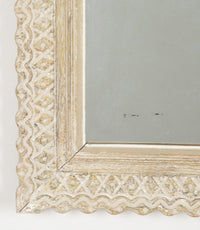 FRENCH SIGNED BOUCHE CARVED FRAMED MIRROR