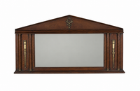 Over mantle mirror in the empire style French mid-20th century. Antique French Mirrors