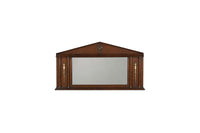 Over mantle mirror in the empire style French mid-20th century. Antique French Mirrors