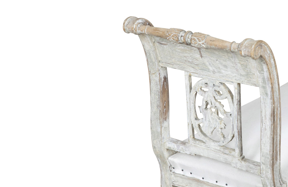 FRENCH LOUIS XVI REVIVAL BANQUETTE